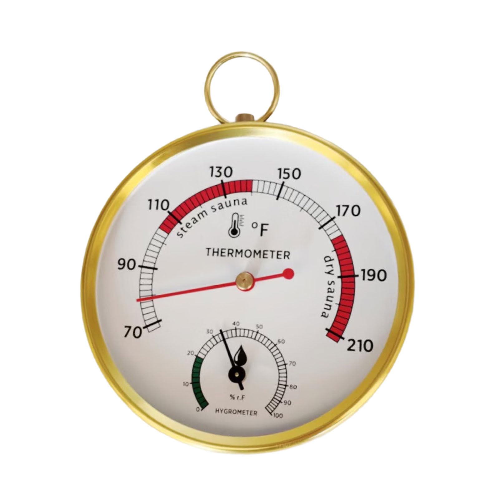 Wall Mounted Temperature Hygrometer for Room Home Saunas High Precisions Sensors ABS Housing Sauna Thermometers and Hygrometer