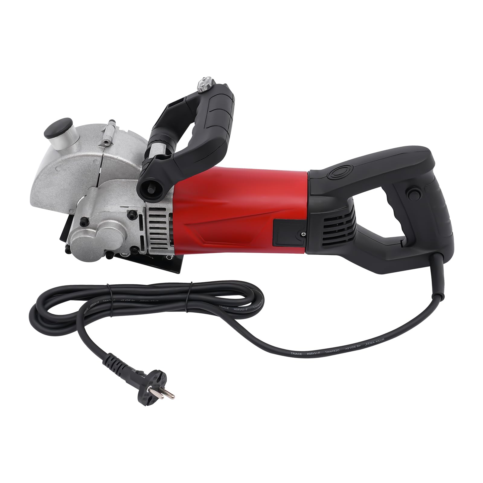 Rainureuses 220V 2800W, Fresatrice Elettrica, Frese per Scanalature in Cemento, Utensili per Cemento 5 Lame 7000 Giri/min con Pompa Acqua per Costruzione, Decorazione, Demolizione
