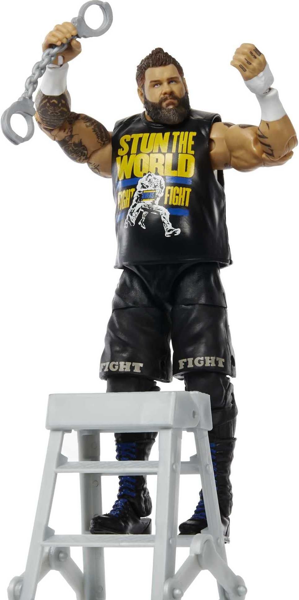 Mattel WWE Elite Collection Deluxe Action Figure with Realistic Facial Detailing, Iconic Ring Gear & Accessories