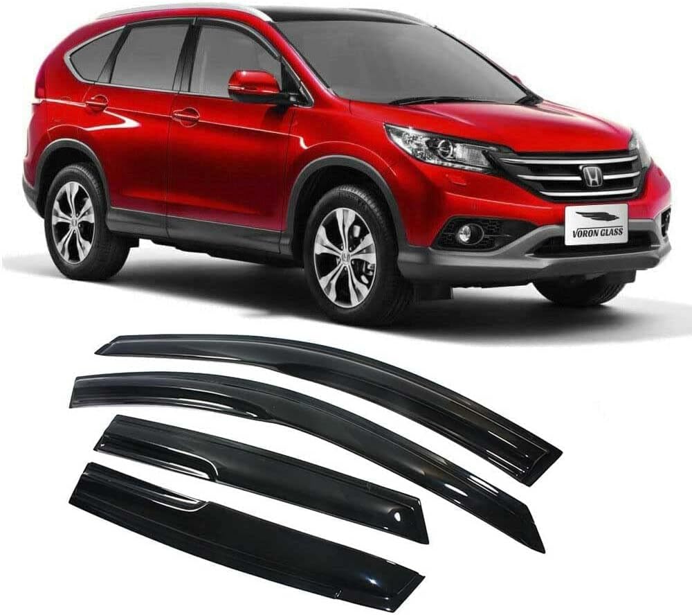 For 2012-2016 Honda CRV CR-V In-Channel Window Vent Visor Sun Shade - Foto 11