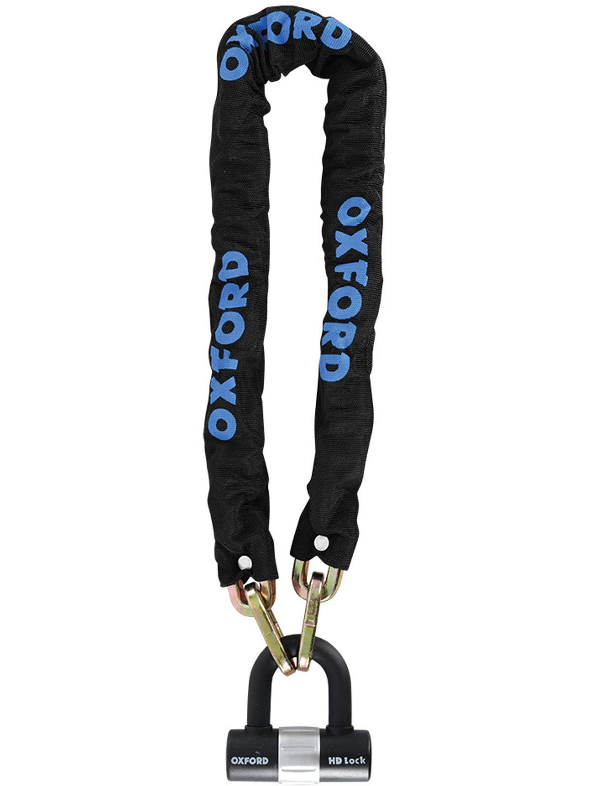 Oxford HD Chain Lock, Black, OF157, 1.0m