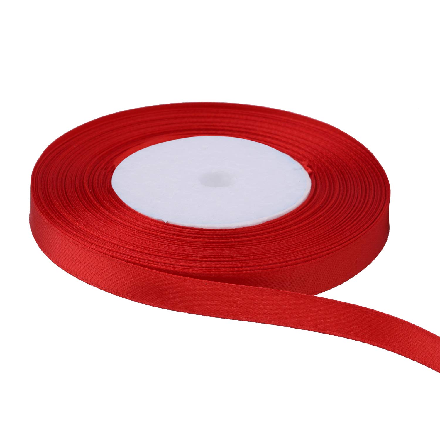 Rotolo di nastro satinato Double-face, colore: lavanda, con 3 mm, 10 mm, 16 mm e 25 mm di larghezza, Viola, 16mm x 25M