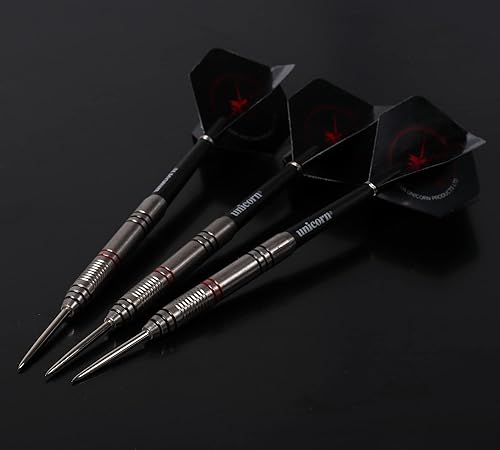 Miniatura 6 de Juego de dardos de punta de acero de unicornio, Core Plus, barriles de tungsteno, 0.71 oz, 0.74 oz, 0.78 oz, 0.81 oz, 0.85 oz, 0.88 oz, 0.92 oz o