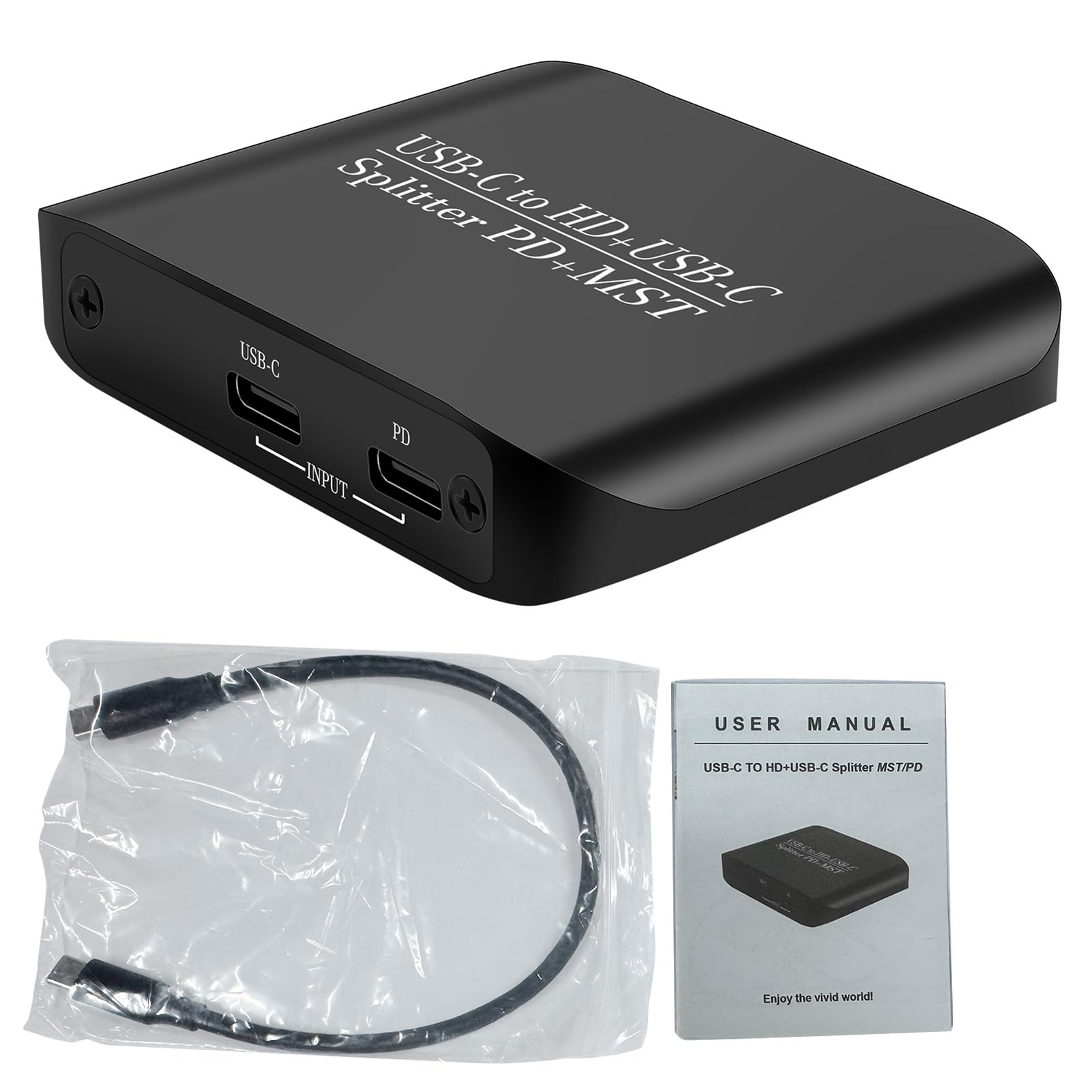 Convertisseur Type C vers HDMI 4K 60Hz doté d'une coque en fer blindée - 8