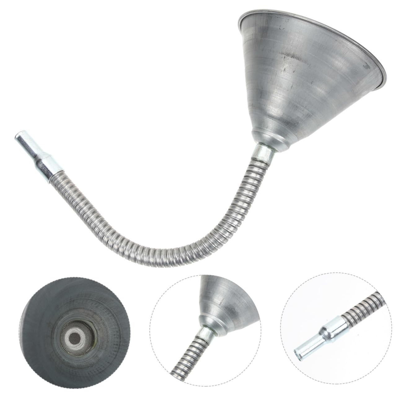 Cabilock Embudo De Aceite De Flexible Tubo Embudo De Aceite Para Para Coche y Moto