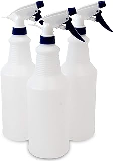 Sponsored Ad - CSBD 32oz Plastic Spray Bottles, Empty and Reusable for Cleaning Solutions, Water, Auto Detailing, or Bathr...