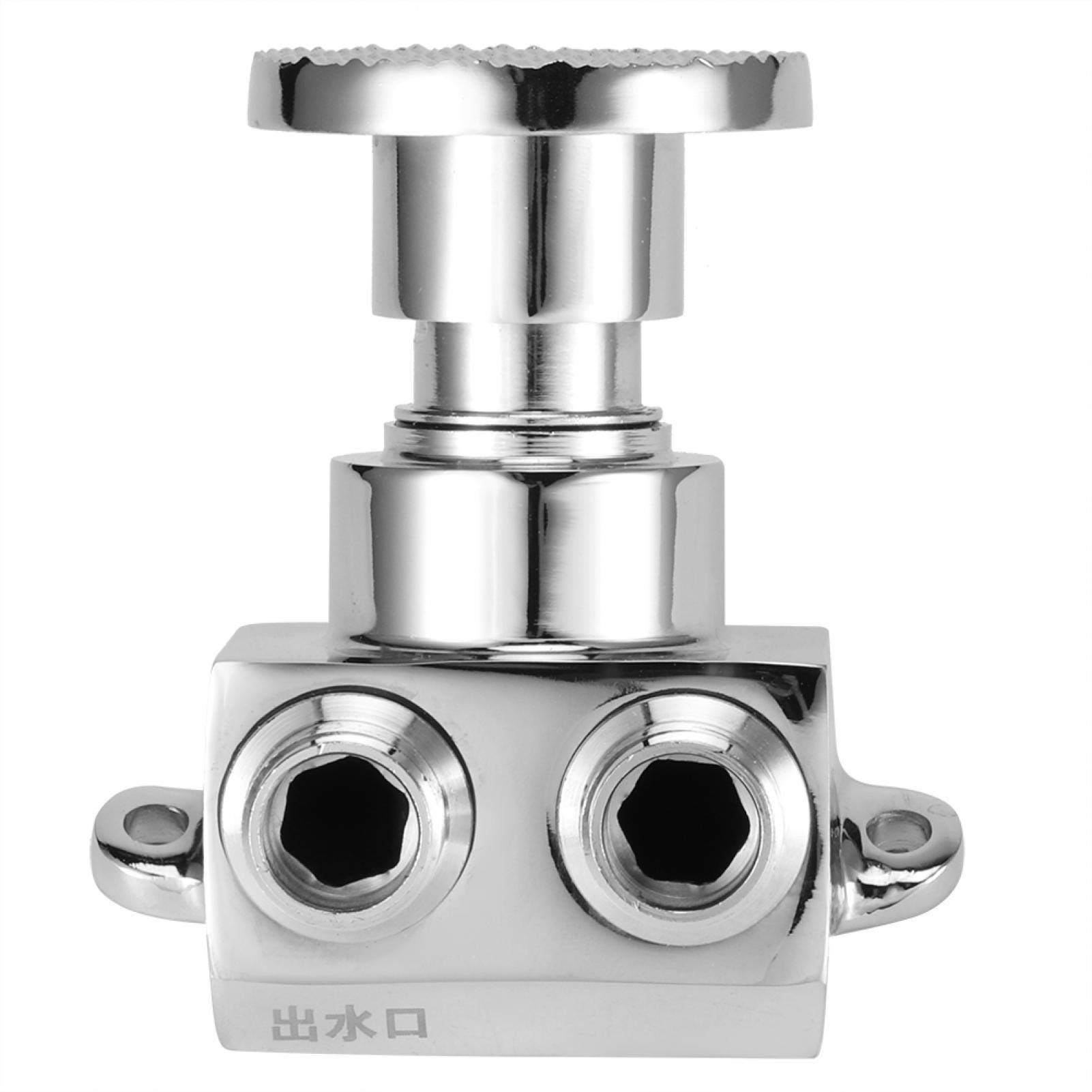 Jeanoko Wearable Standard Workmanship Single Foot Pedal Automatic Cold Water Tap Foot Pedal Valve Floor Foot Pedal Control Switch Valve for Kitchen for Household