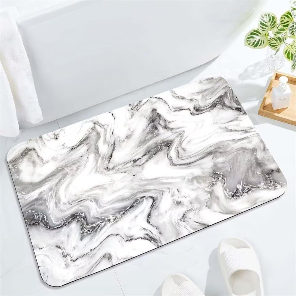 Tapis de douche antidérapant absorbant lavable pour sol de cuisine 60x90