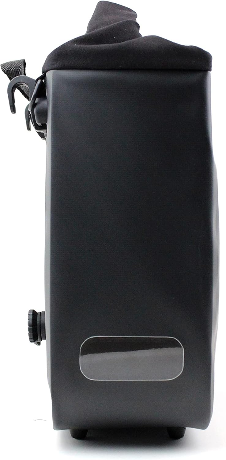 Racktime Unisex - Adult Donna Bicycle Handlebar Bag, Black, 1 Size