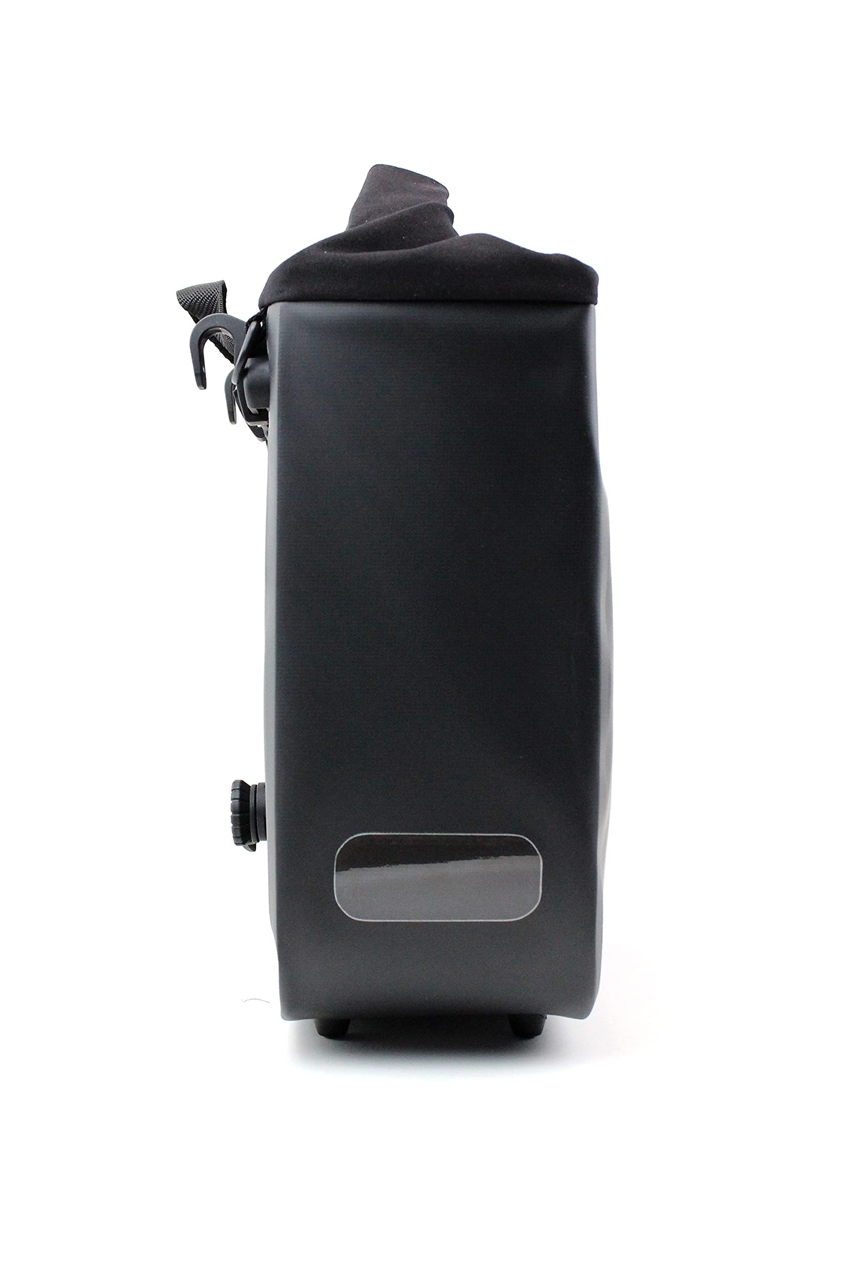 Racktime Unisex – torba na kierownicę roweru dla dorosłych Donna, czarna, 1 rozmiar