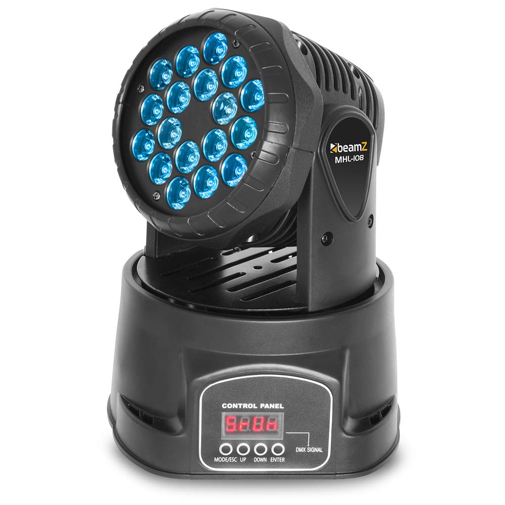 BeamZ MHL108MK4 Cabeza móvil Wash LED RGB | Cobertura uniforme, mezcla homogénea del color, para eventos y conciertos