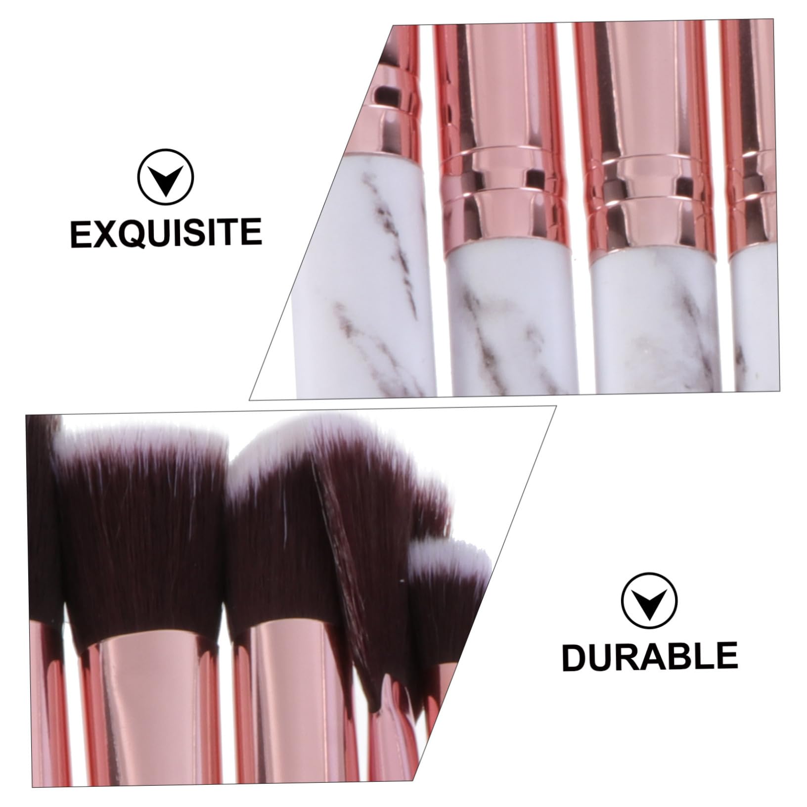 Housoutil Ensemble De 45 Pinceaux De Maquillage Avec Manche En Plastique Et Poils En Nylon Pour Pinceaux Cosmétiques Et Pinceaux De Maquillage Pour Femmes.