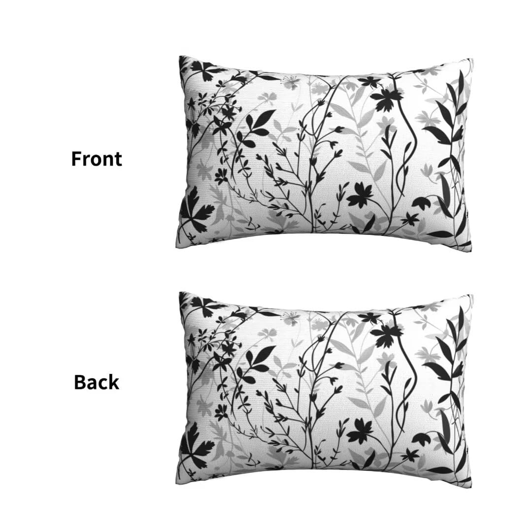 Outdoor Kissen 60x80 Cm 2er Set In Weiß - Deko Kissen Für Garten & Balkon