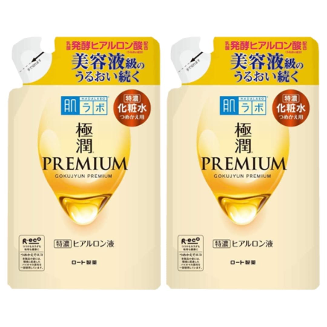 Hada Labo Gokujun Premium Hyaluronic Lotion Refill, 170ml