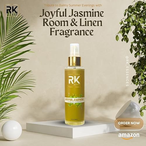 Miniatura 2 de Joyful Jasmine Room & Linen Spray  Aromaterapia floral de larga duración  Neutralizador de olores natural con beneficios de bienestar  Inspirado en