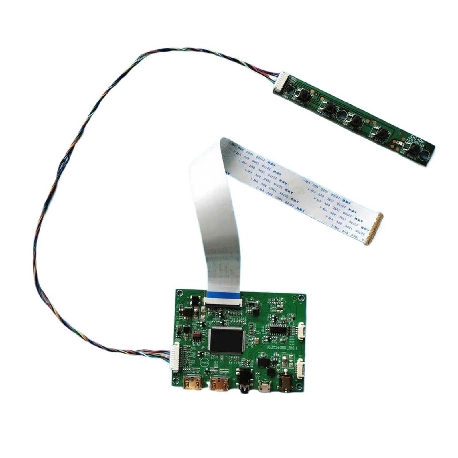 DIY-Kit for B156XTK01.0 B156XTT01.1 15,6 Zoll 2 Mini-HDMI EDP 40-Pin Micro USB 1366 X 768 Laptop-Display-Controller-Treiberplatine(for B156XTK01.0)