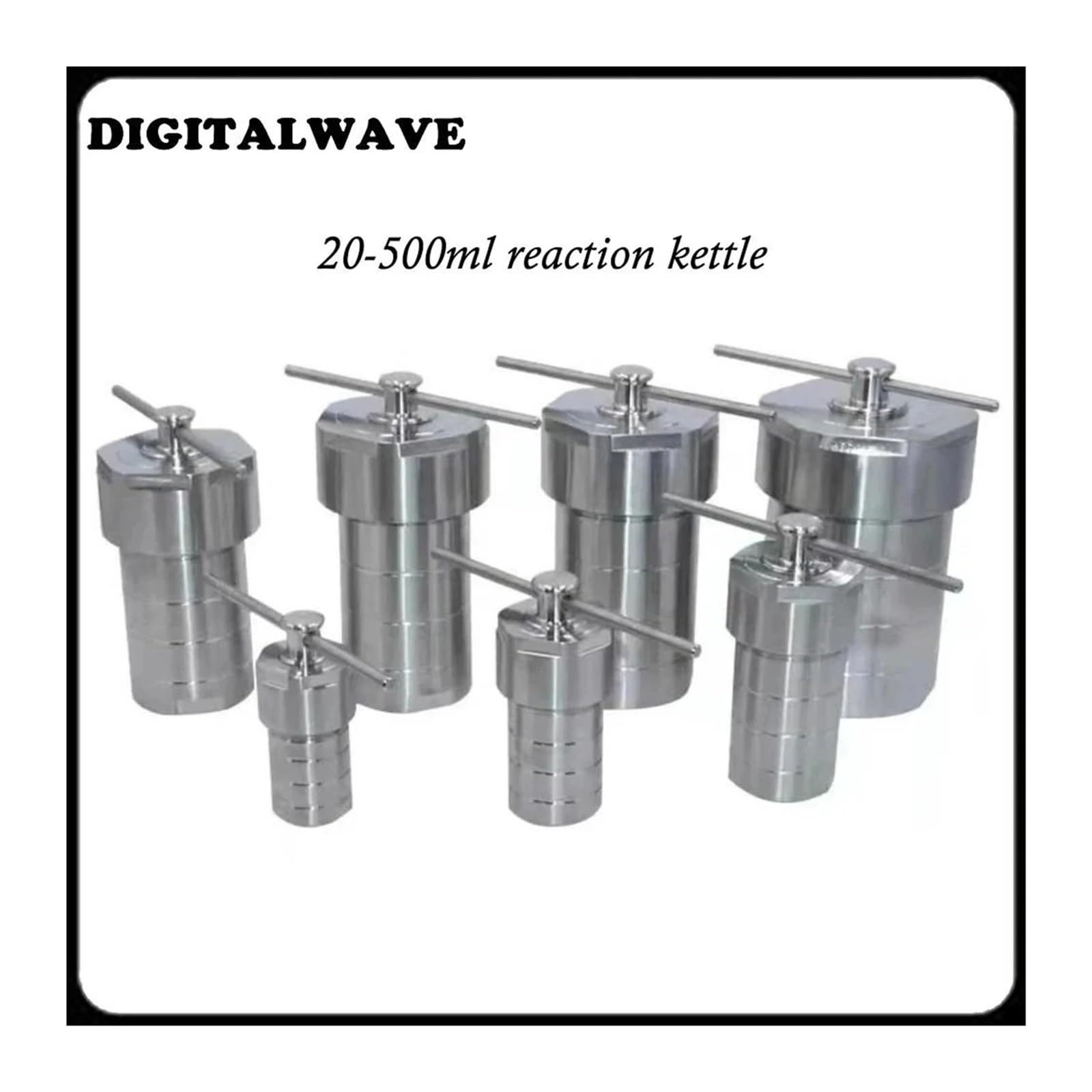 Reattore di sintesi idrotermale Reattore for Autoclave idrotermale da 20-300 ml con sintesi Camera in PTFE(Groen)