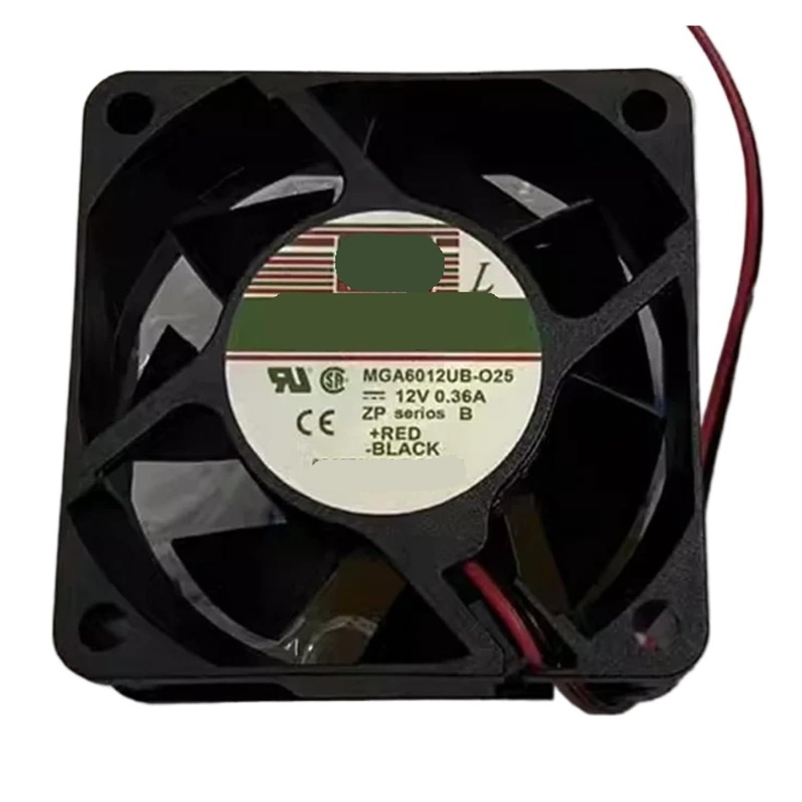 WEUSANXPL MGA6012UB-O25 6CM 6025 12V 0.38A Cooling Fan