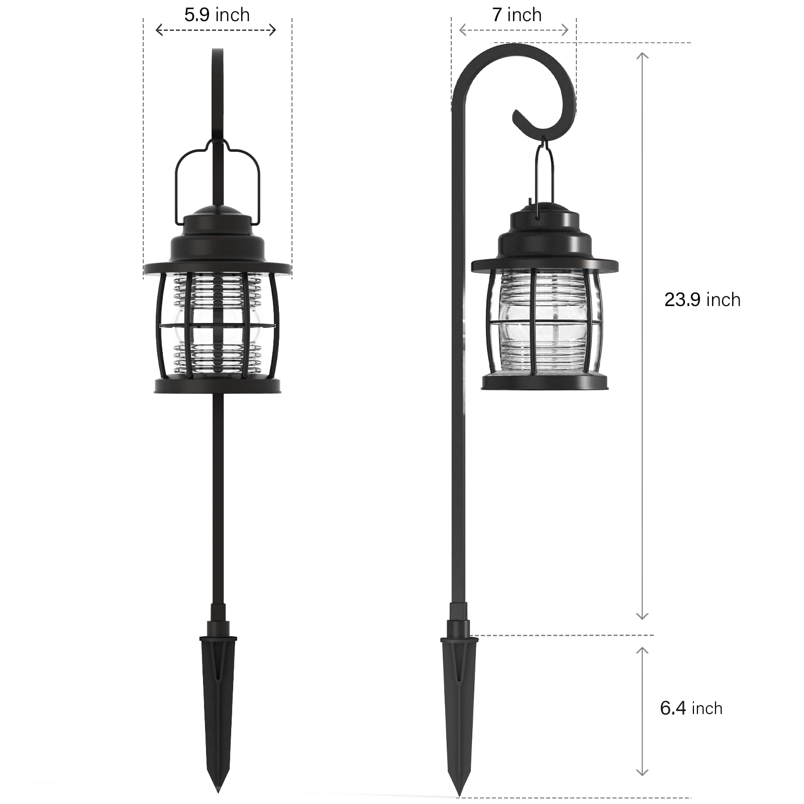 「Light Mellow Harbor」 LED Pathway Lights 6 Pack, 1.1W Low Voltage Landscape Lighting
