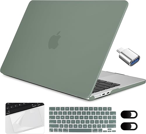 Funda para MacBook Air de 15 pulgadas 2023 lanzada en 2023 A2941 con chip M2, carcasa rígida de plástico para laptop con cubierta para teclado y