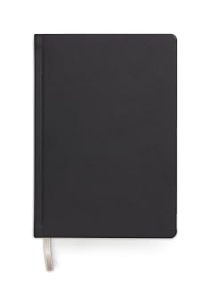 TRU RED Medium Hardcover Ruled Journal, Black