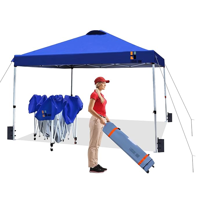 Buy LAUSAINT HOME Pop Up Canopy, Easy Setup Canopy Tents, Portable