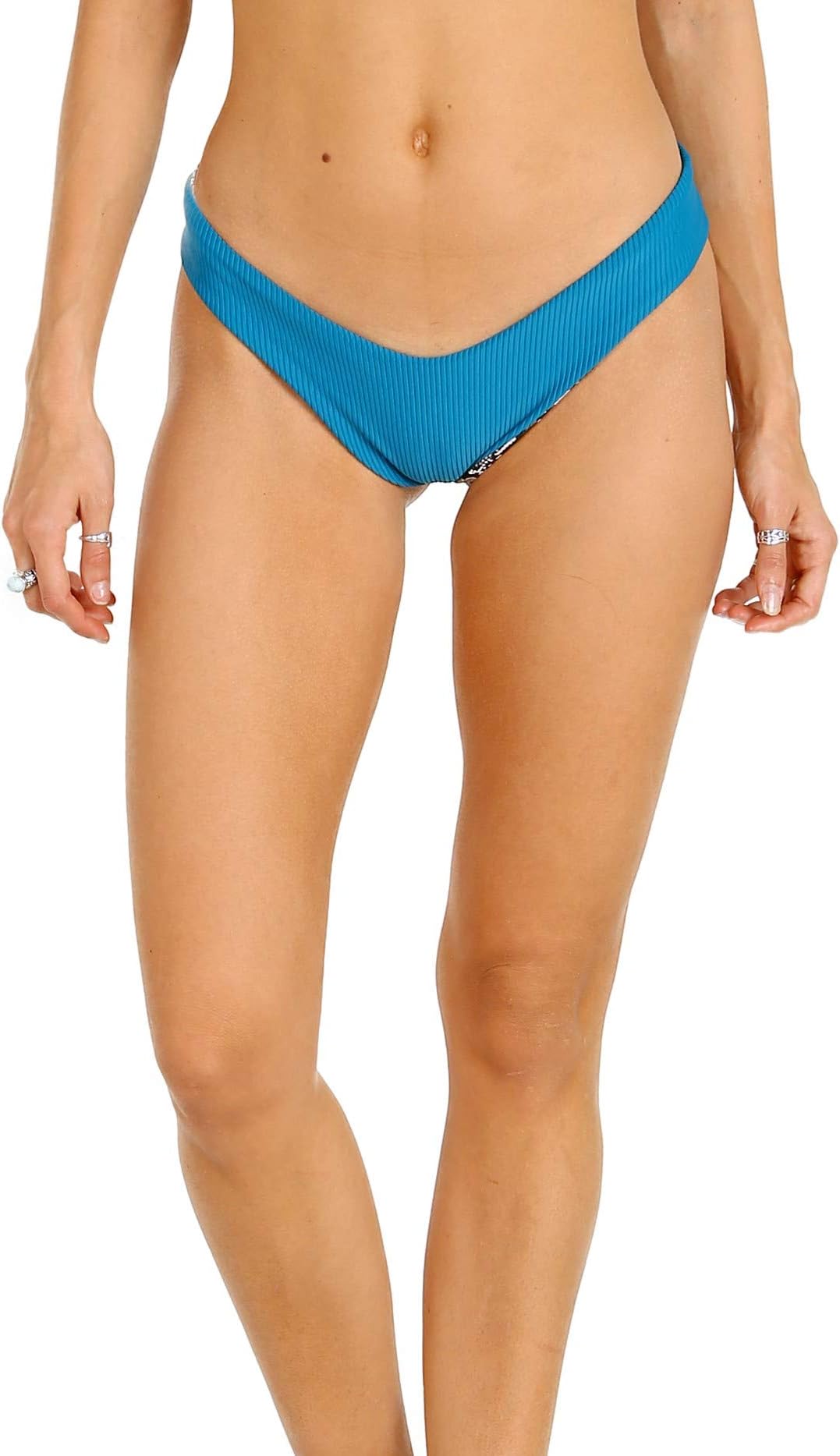 Indah Lorde Full Coverage Bikini Bottom Peacock