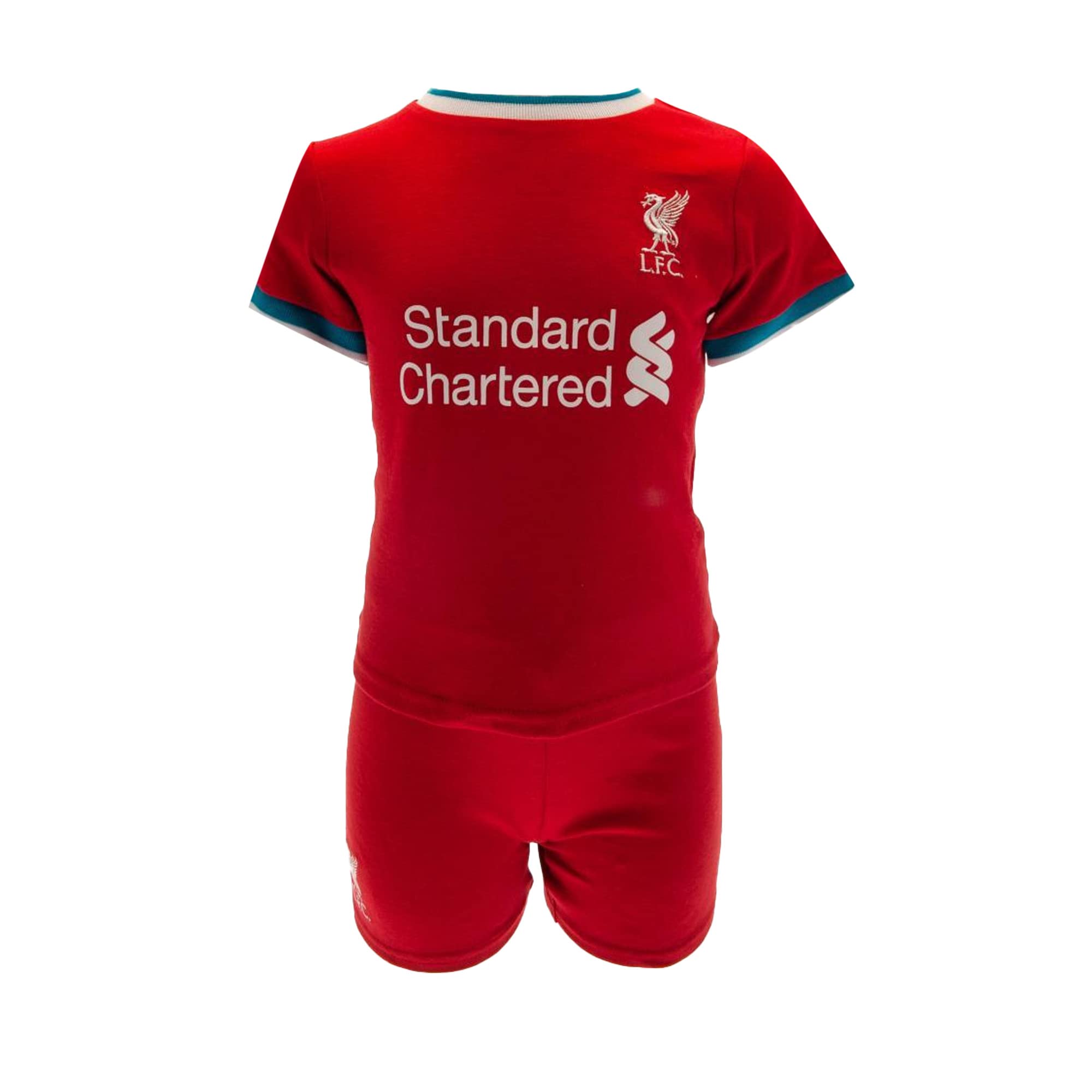 LFC Liverpool FC Baby/Toddler T-Shirt & Shorts Set | 2021 (6-9 Months) Red