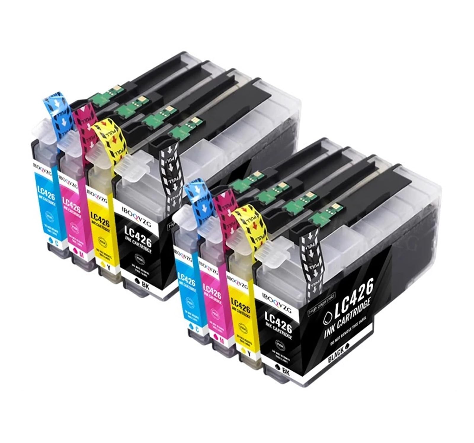 4 pezzi compatibili con Brother, inchiostro LC426 LC426XL