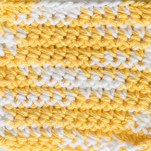 Image of Lily Sugar 'N Cream The Original Ombre Yarn, 2oz, Gauge 4 Medium, 100% Cotton, Daisy - Machine Wash & Dry