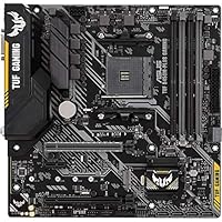 ASUS TUF B450M-Plus Gaming AMD Ryzen 2 AM4 DDR4 HDMI DVI-D M.2 mATX Motherboard