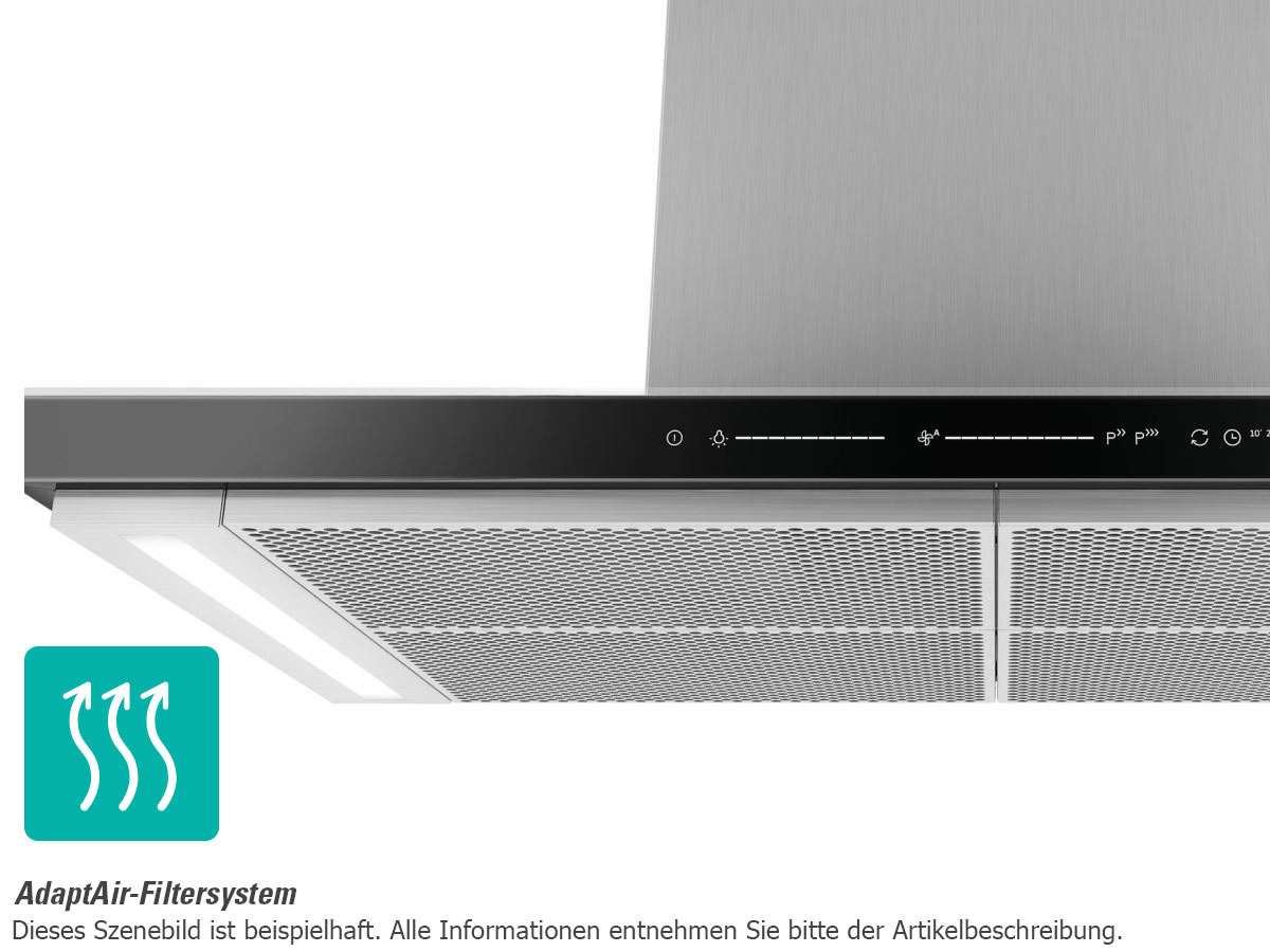 Gorenje WHT 643 E4XBG okap kuchenny Stal nierdzewna Czarny