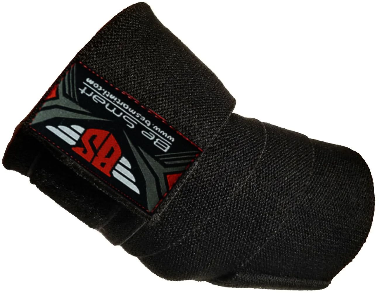 BE SMART INTERNATIONAL LTD HEAVY DUTY ELBOW SLEEVES SUPPORT WRAPS STRAPS GYM POWER WEIGHT LIFTING PAIR CAMO CROSSFIT STRAPS WRAPS SUPPORT(Black, One Size)