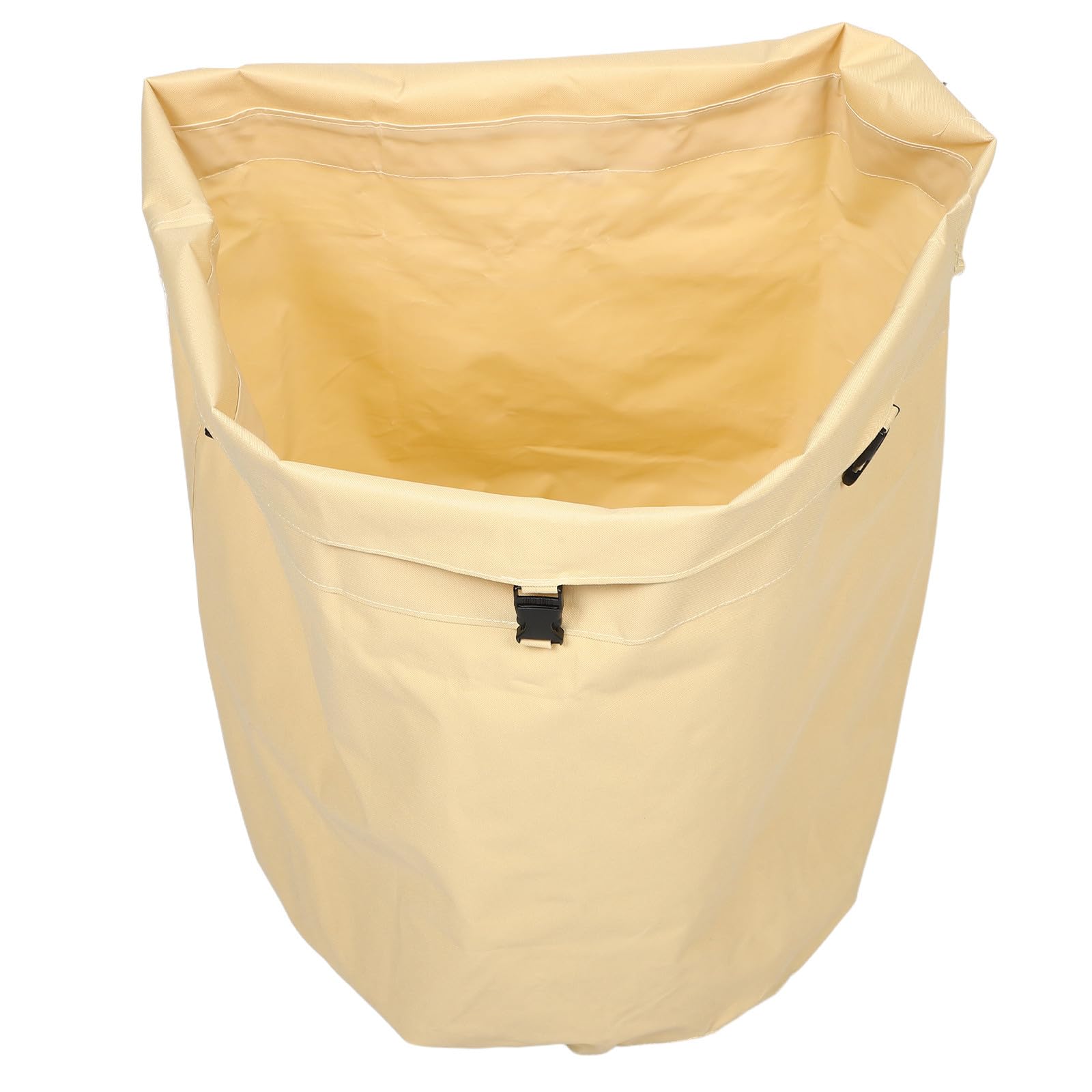 ABOOFAN Borsa in Tela Kaki per Carrello Pulizie e Lavanderia con Apertura e Bordo Rinforzato, Pieghevole per Accesso Rapido in Ambienti di Pulizia e Hotel