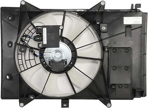 Miniatura 2 de Conjunto de ventilador de refrigeración de radiador de estilo de fábrica compatible con Mazda CX-3 2016-2022
