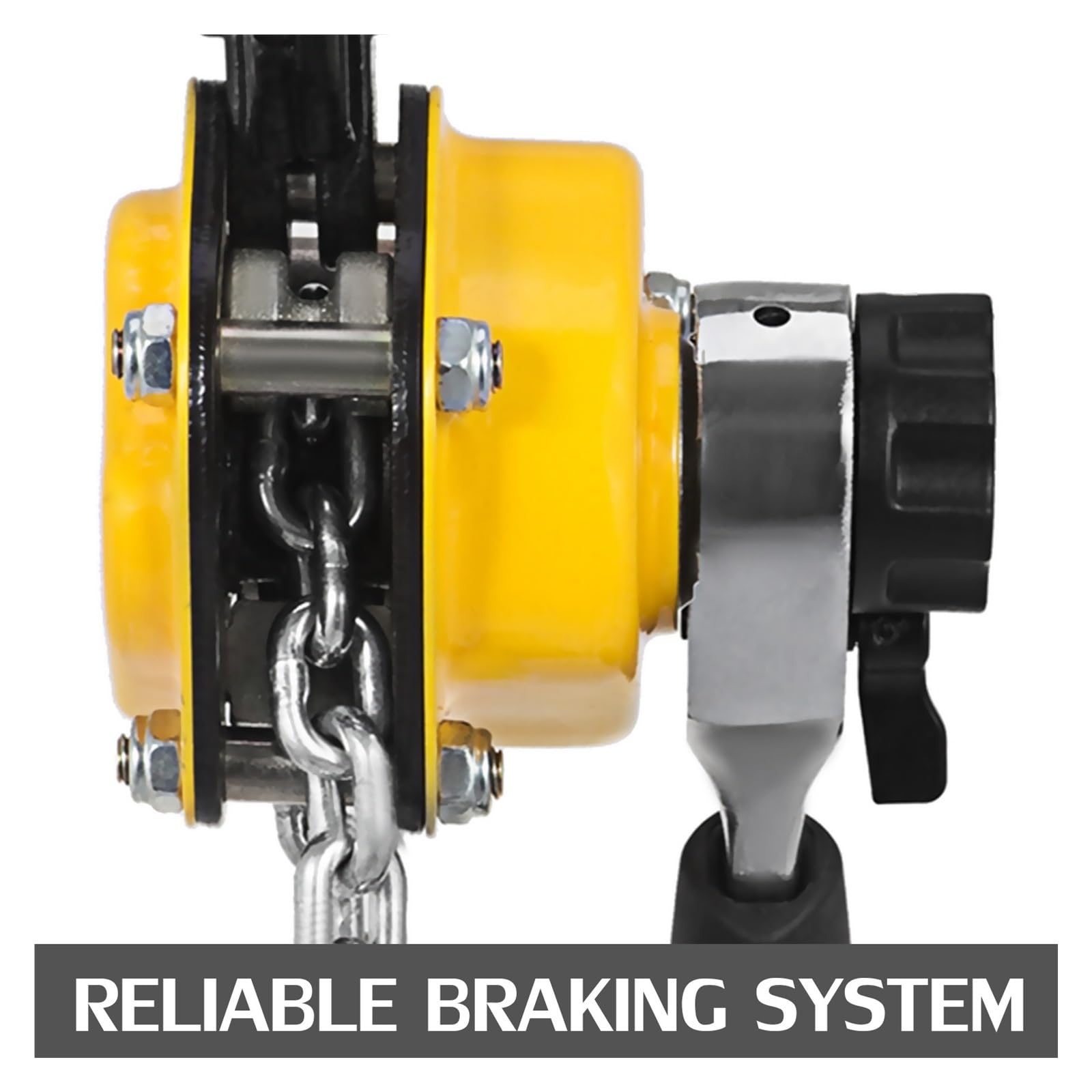 Lever Chain Hoist, Mini-Kettenzug mit manuellem Hebel, 0,25–0,5 t, 1,5/Hakenmontage | 0.25 Ton