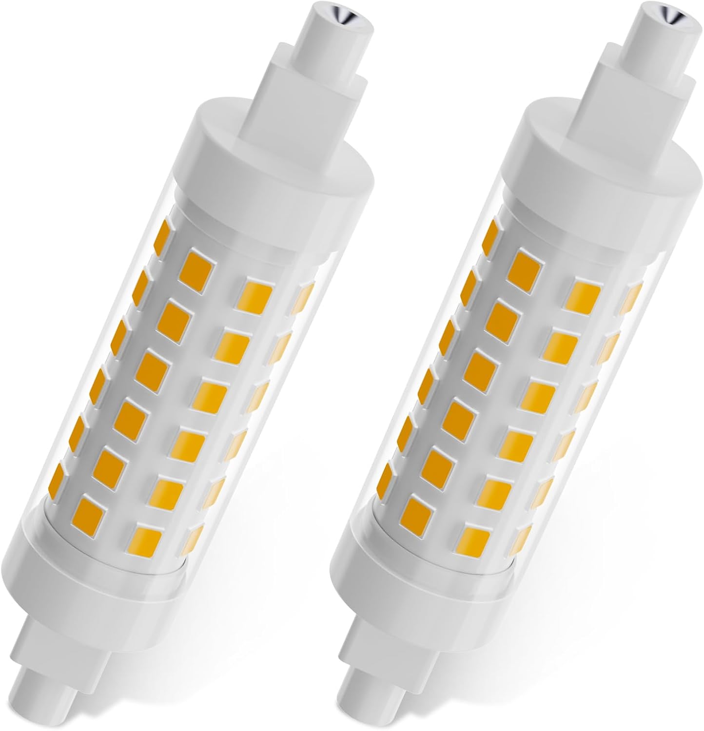 R7S LED Bulb Dimmable,120V 100W 78mm T3 J Type Halogen Bulb Equivalent,Long Lasting Double Ended Floodlight Bulbs for Work,Security,Landscape Lights,Floor Lamps,Warm White 3000K,2 Pack