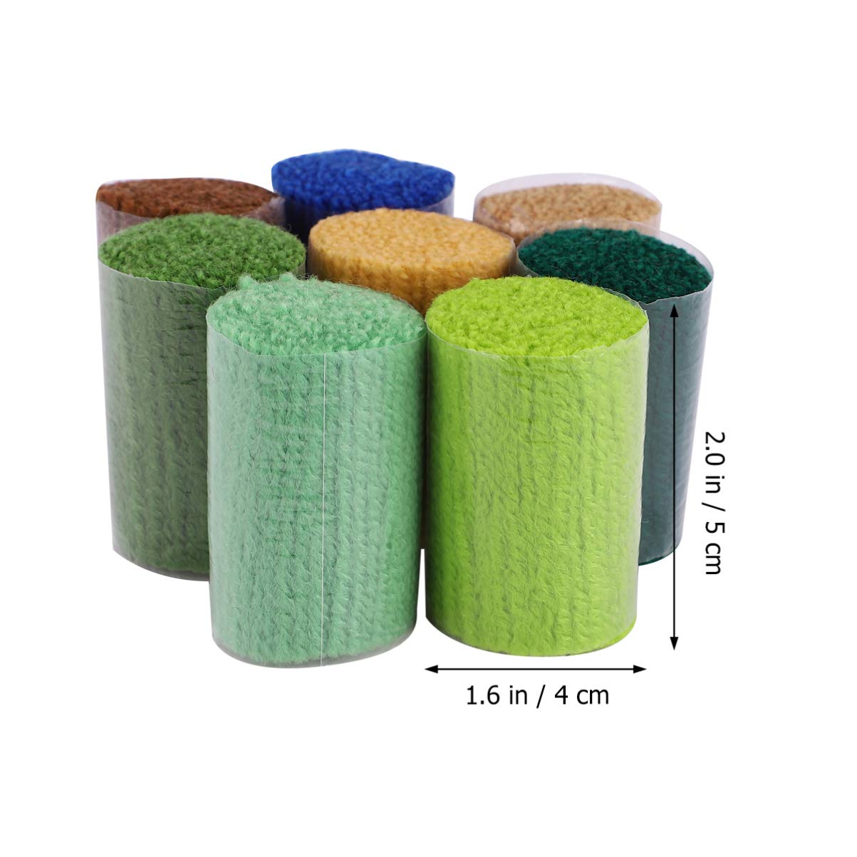 Ciieeo 36stücke Teiliges Aus Dunklem Baumwoll Und Wollgarn Für Handarbeiten Geeignet Für Teppich Und Kissenstickerei Langlebig Und Farbecht Für Kreative Bastelprojekte