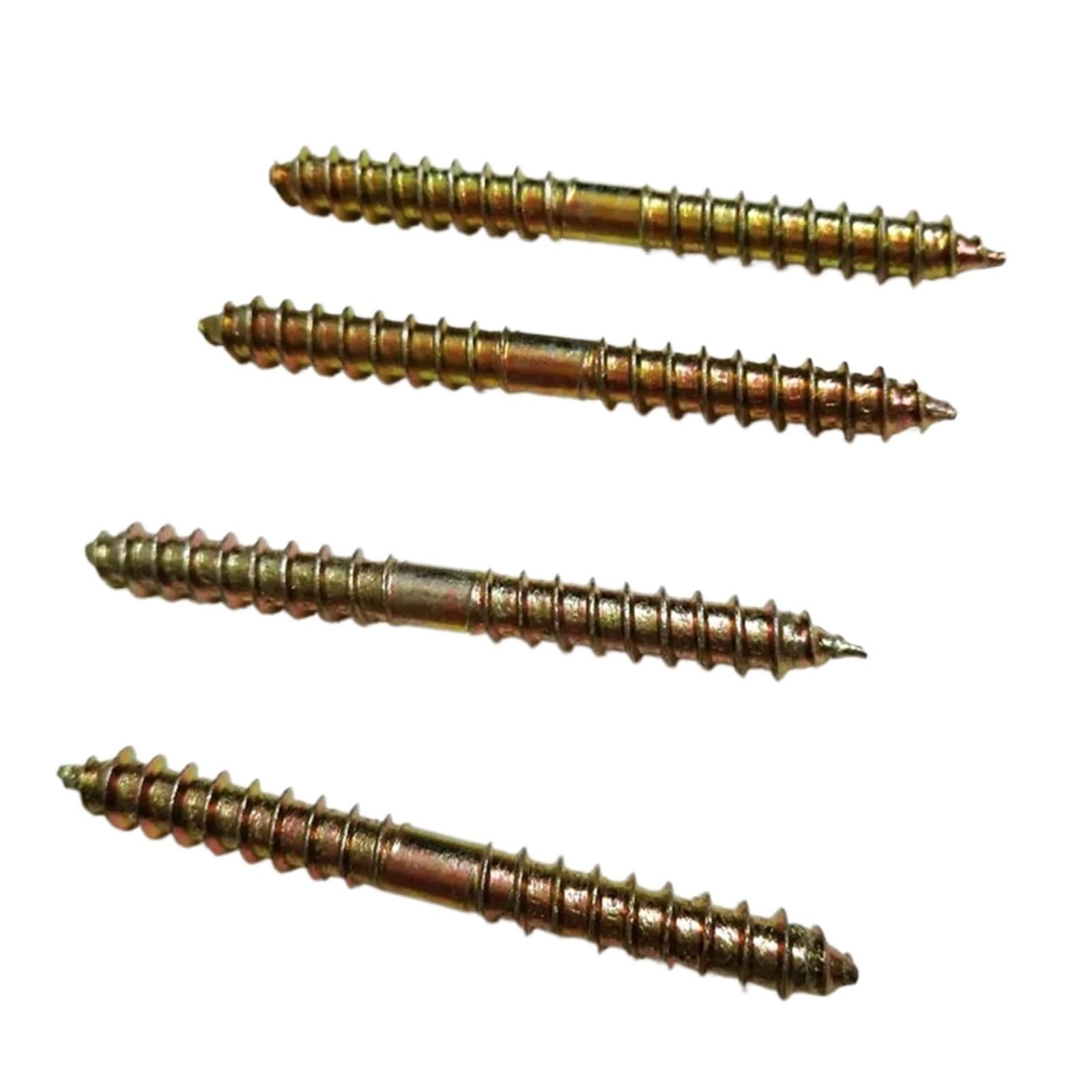 Pernos de suspensión, Tornillos de pasador doble extremo autorroscantes M4-M6 30-50 mm Chapado en acero al carbono y zinc Paquete 50(M5X40mm)