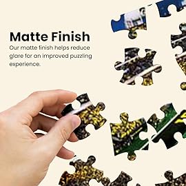 MasterPieces - 1000 Piece Jigsaw Puzzle, NCAA Baylor Bears, Panoramic Football Stadium View, Fun for Adults and Family, 13x39