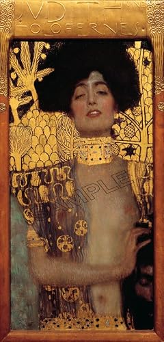 Multicolor Gustav Klimt Judith Art Poster Painting Photo Wall Art Picture Poster A4