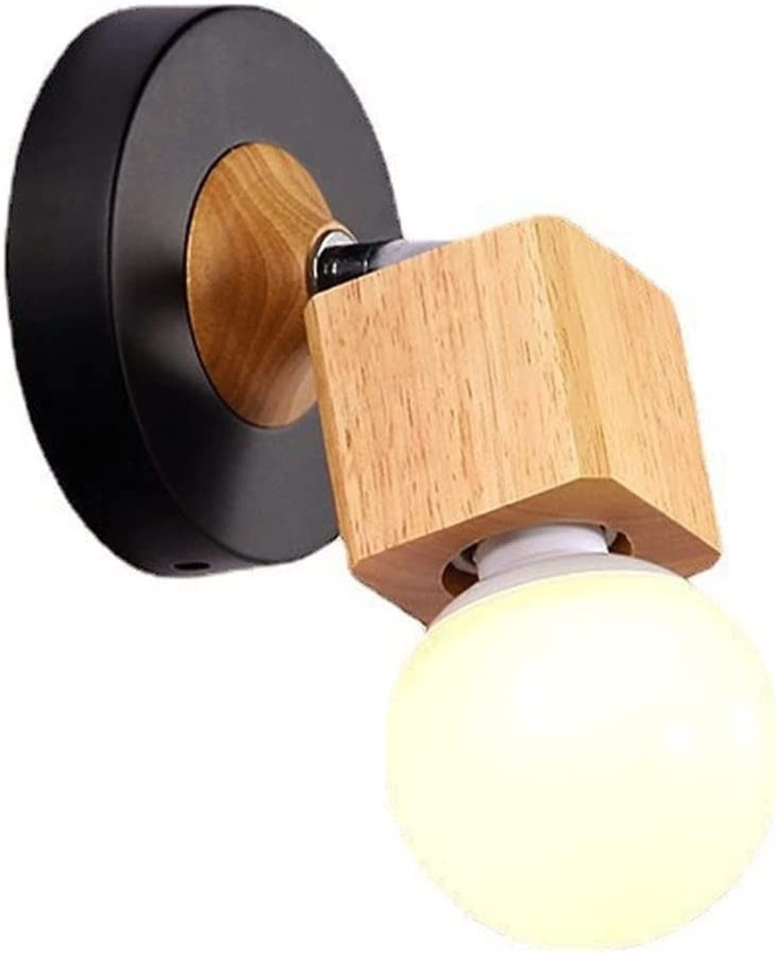 Lámpara de pared moderna para solucionar la falta de espacio en la mesita de noche