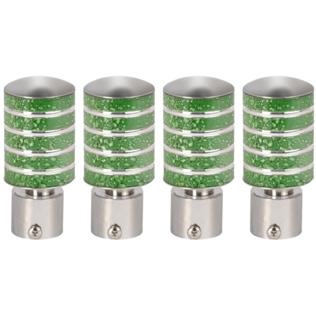 Stainless Steel Curtain Finials - Modern Design -6