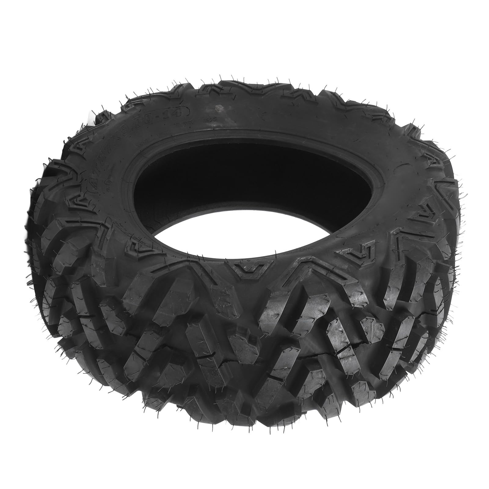 Luocute Neumático de Rueda ATV UTV 27x9-14, Neumático sin Cámara Todo Terreno Todoterreno de 6 Capas para Cortacésped ATV UTV SxS Cart Go Kart