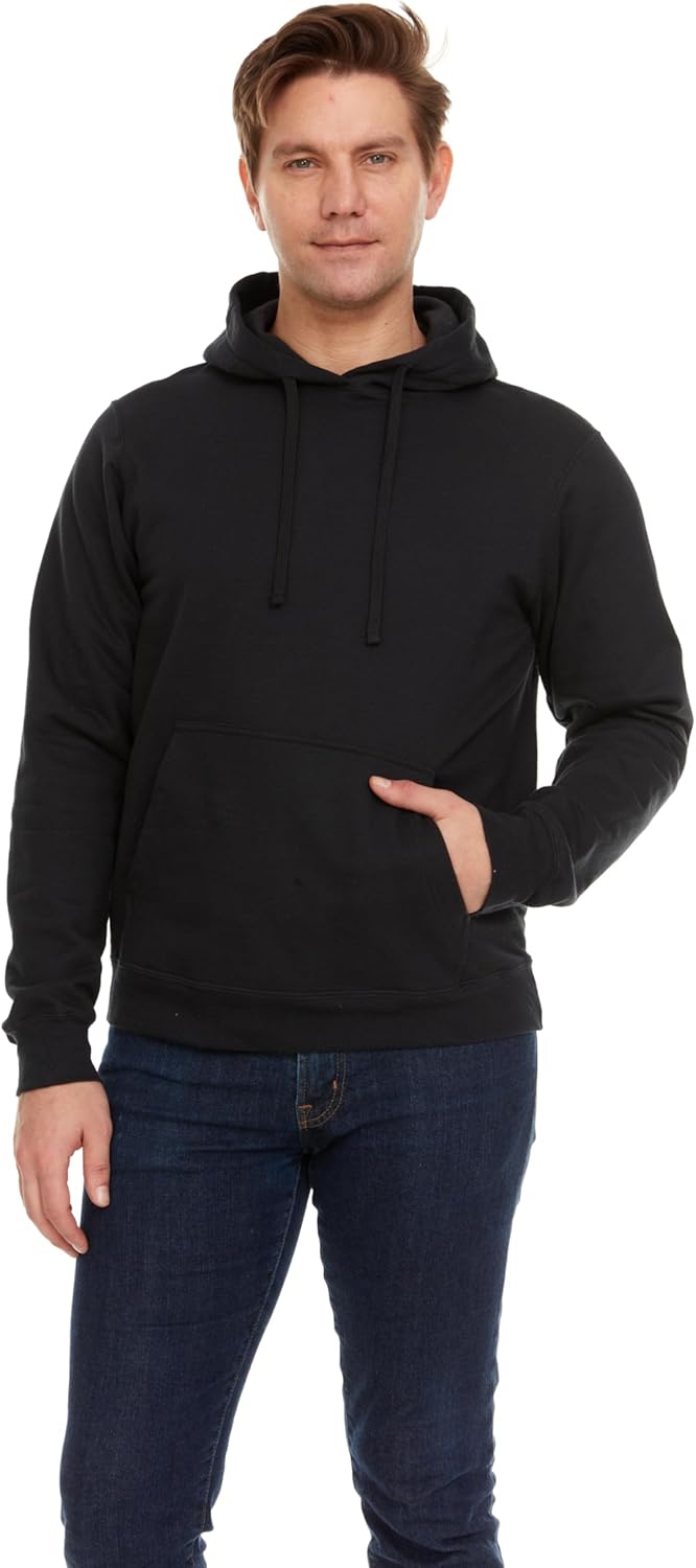 BILLIONHATS Mens Wholesale Hoodie Sweatshirts, Cotton Blend, Bulk Adults Hoodies Sweatshirt - Image 2