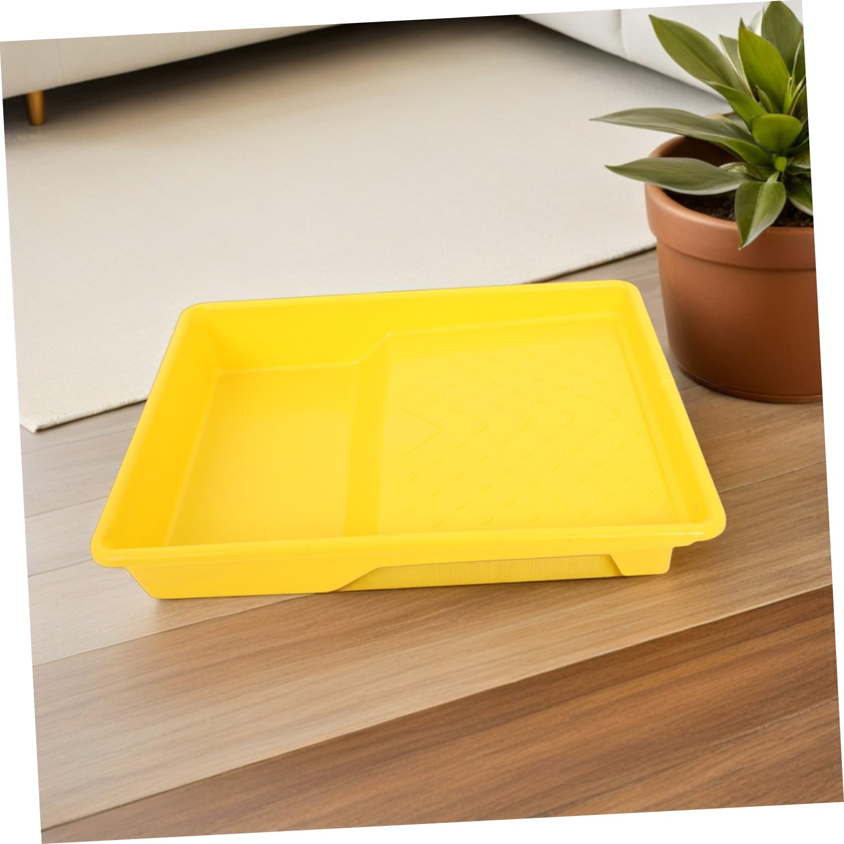 5 Szt. Plastikowych Tac Malarskich Cali i Stabilny Uchwyt Do Farby Wielofunkcyjny Organizer Do Mieszania Kolorów i Projektów DIY
