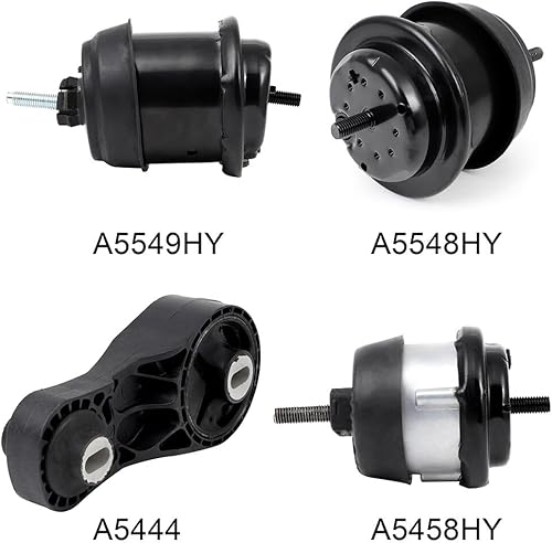 Miniatura 5 de SCITOO Juego de soportes Trans de montaje de motor para 2009-2017 para Buick Enclave 2009-2017 para Chevrolet Traverse 2009-2016 para GMC Acadia