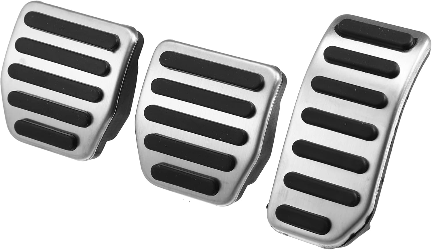 X AUTOHAUX 3pcs Manual Transmission Clutch Pedal Cover