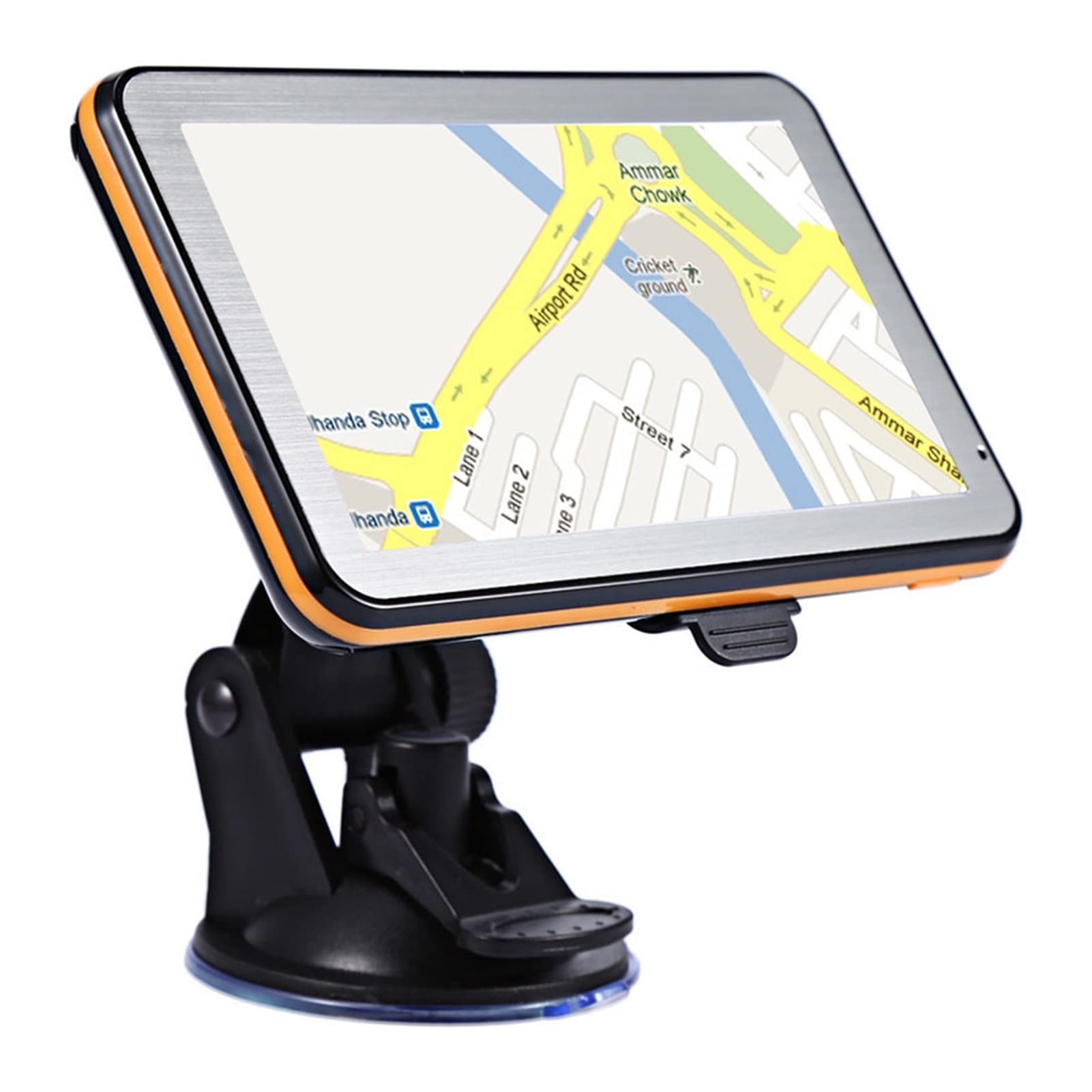 Navigazione GPS per camion, camper, auto HD Auto GPS Navigazione 8G+RAM128-256MB+800X480 +latest Europe Map +Truck Gps Navigators Facile da usare (Size : 4G128MBResitive)