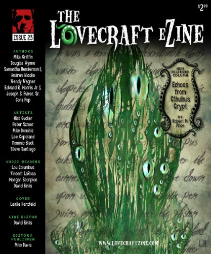 Cover of The Lovecraft eZine, #23, April 2013